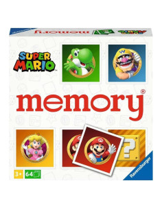 Juego de Memoria Super Mario Ravensburger - 64 Cartas para Niños 3+