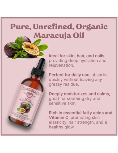 Aceite de Maracuyá Natural Born Oils 3.63 kg Orgánico Prensado en Frío