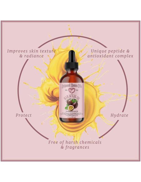 Aceite de Maracuyá Natural Born Oils 3.63 kg Orgánico Prensado en Frío