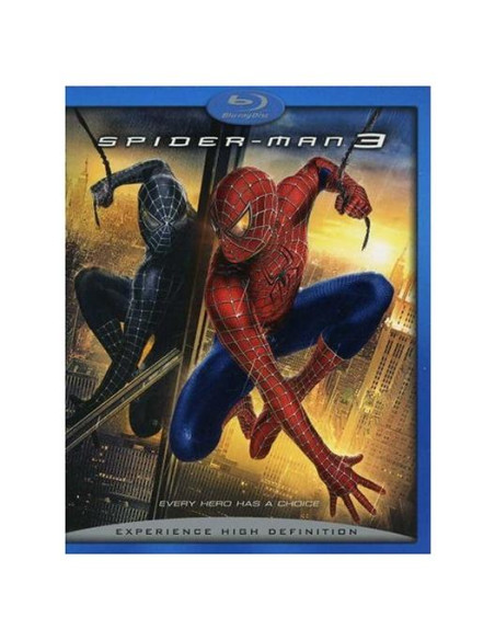 Spider-Man 3 Blu-ray - Tobey Maguire - 2 Discos - PG-13 Spider-Man 3 Blu-ray - Tobey Maguire - 2 Discos - PG-13
