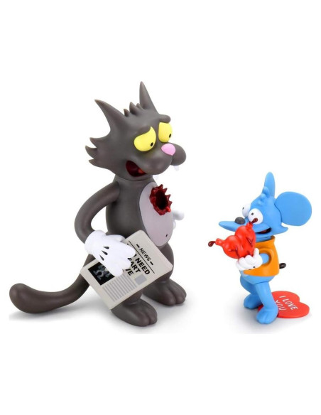Figuras de Vinilo Itchy & Scratchy Kidrobot 12.7cm y 20.3cm Figuras de Vinilo Itchy & Scratchy Kidrobot 12.7cm y 20.3cm