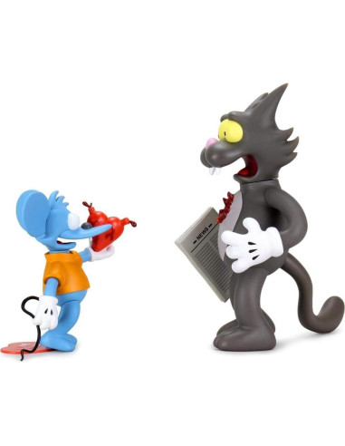 Figuras de Vinilo Itchy & Scratchy Kidrobot 12.7cm y 20.3cm
