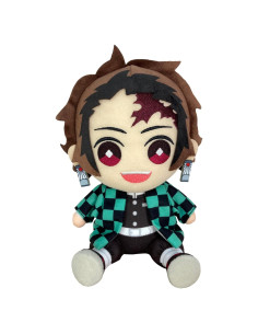 Peluche Sentado Demon Slayer Tanjiro 18 cm Gran Entretenimiento