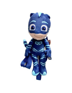 Mochila de Peluche Catboy PJ Masks 35.5 cm con Cremallera