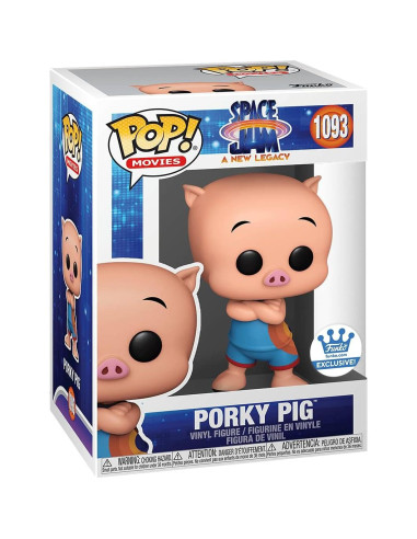 Figura Funko POP Space Jam Porky Pig 10.16 cm Exclusivo