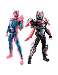Figura de Acción BANDAI Kamen Rider Revi y Vice Rex Genom Set