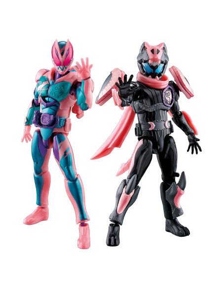 Figura de Acción BANDAI Kamen Rider Revi y Vice Rex Genom Set