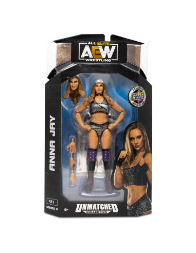 Figura de Acción AEW Anna Jay Colección Inigualable Serie 3