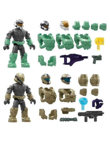 Juegos de Construcción MEGA Halo Infinite con 2 Figuras Micro