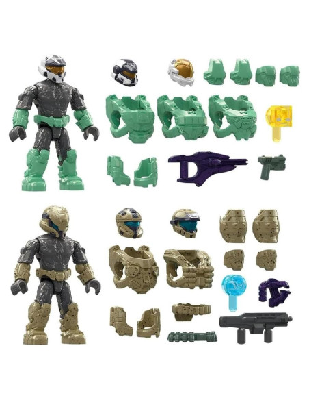 Juegos de Construcción MEGA Halo Infinite con 2 Figuras Micro