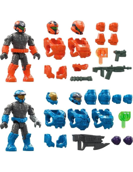 Juegos de Construcción MEGA Halo Infinite con 2 Figuras Micro