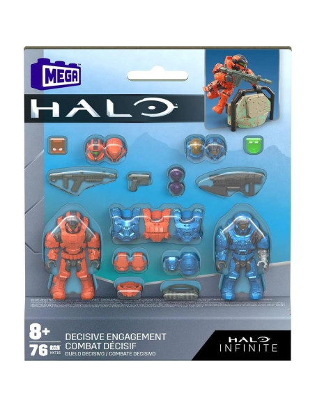 Juegos de Construcción MEGA Halo Infinite con 2 Figuras Micro
