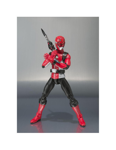 Figura de Acción Bandai SH Figuarts Go-Busters Red Buster 14cm