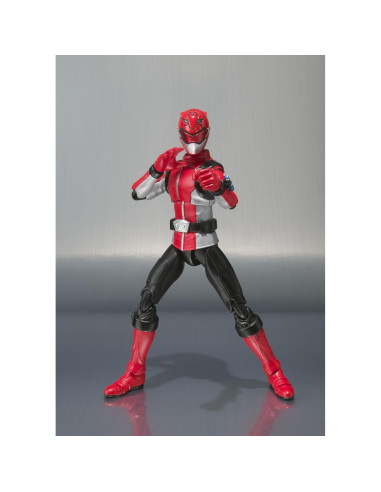 Figura de Acción Bandai SH Figuarts Go-Busters Red Buster 14cm