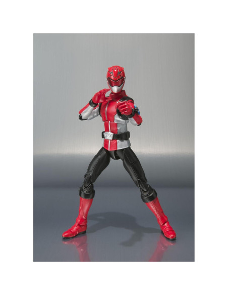 Figura de Acción Bandai SH Figuarts Go-Busters Red Buster 14cm