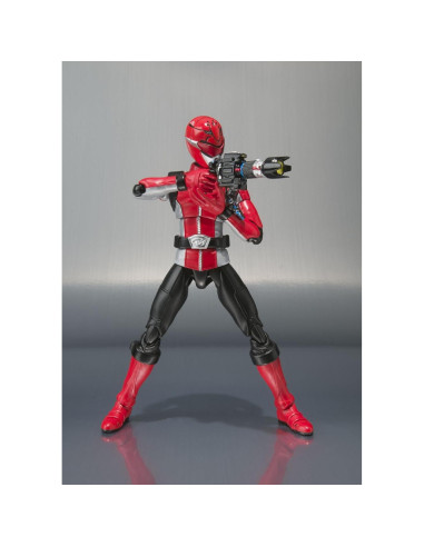 Figura de Acción Bandai SH Figuarts Go-Busters Red Buster 14cm