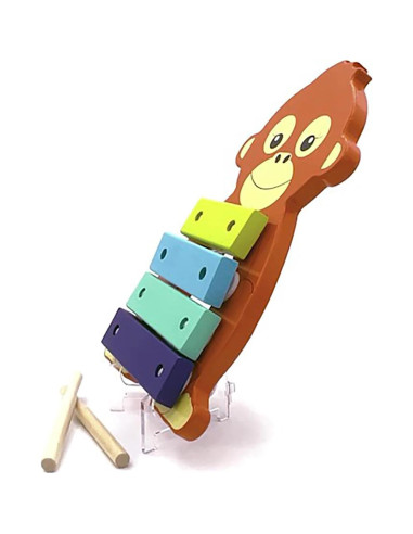 Xilófono de Madera Orangután Orange Tree - Juguete Musical 3+