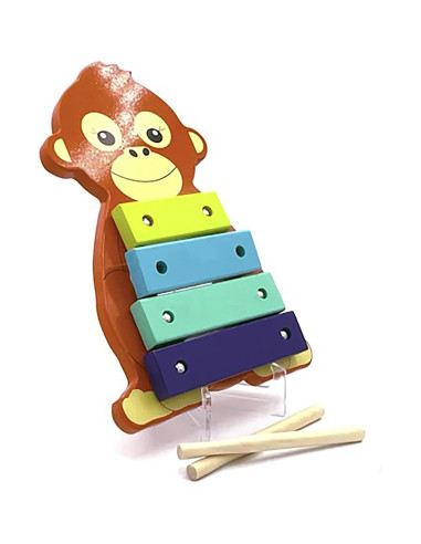 Xilófono de Madera Orangután Orange Tree - Juguete Musical 3+