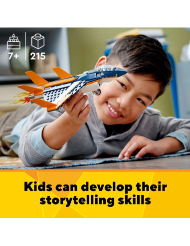 LEGO Creator 3 en 1 Avión a Chorro Supersónico 31126