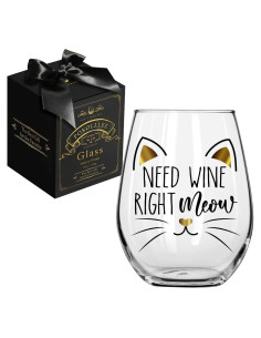 Copa de Vino Temática de Gato Pokolllee - Regalo Divertido