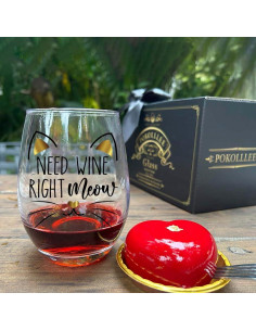 Copa de Vino Temática de Gato Pokolllee - Regalo Divertido 2
