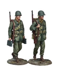 Figuras de Infantería EE. UU. W. Britain 1:30 Segunda Guerra Mundial