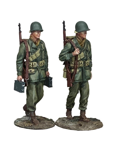 Figuras de Infantería EE. UU. W. Britain 1:30 Segunda Guerra Mundial