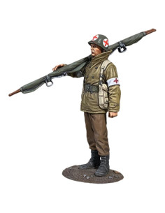 Figura de Metal W. Britain Médico Ejército EE. UU. 1:30