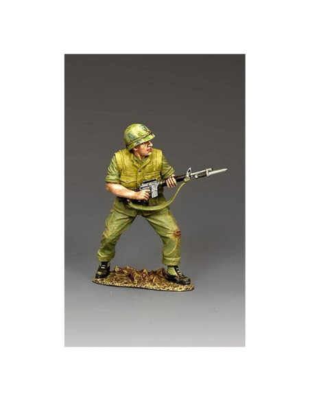 Soldado de Juguete Marine EE. UU. Vietnam 1:30 Pewter 6 cm Soldado de Juguete Marine EE. UU. Vietnam 1:30 Pewter 6 cm