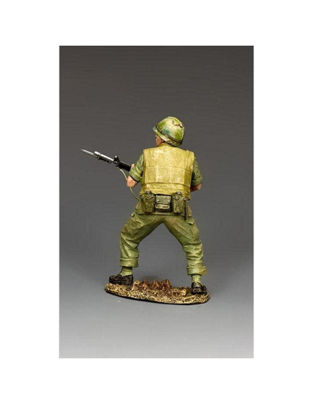 Soldado de Juguete Marine EE. UU. Vietnam 1:30 Pewter 6 cm Soldado de Juguete Marine EE. UU. Vietnam 1:30 Pewter 6 cm