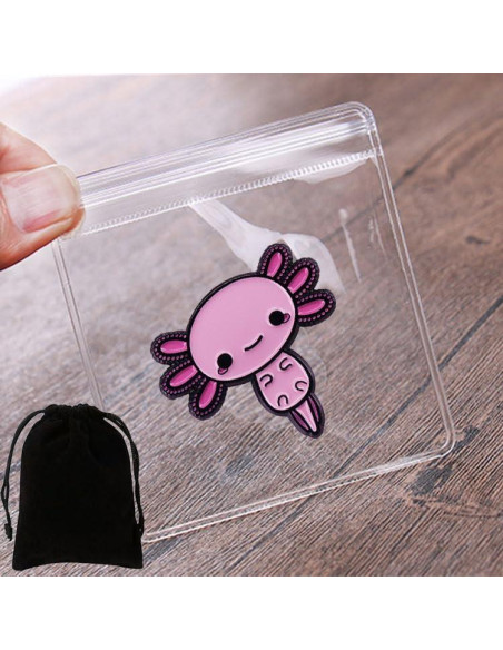 Pin de Esmalte Axolote Unisex 3x2.8cm - Regalo Original Pin de Esmalte Axolote Unisex 3x2.8cm - Regalo Original