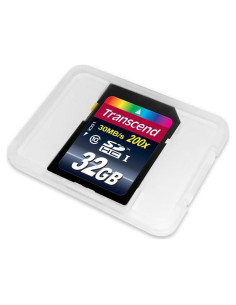 Tarjeta de Memoria Transcend 32GB SDHC Clase 10 Azul