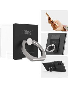 Soporte para Teléfono AAUXX iRing Negro Mate - Carga Inalámbrica 2