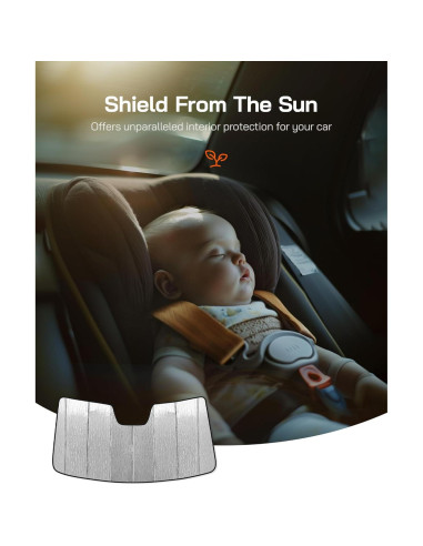 Protector Solar Plegable Pigenius para Toyota Sienna 2011-2020