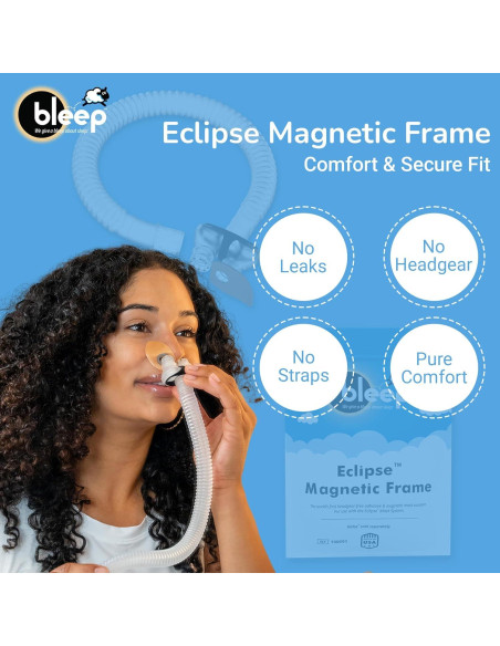 Kit de Inicio CPAP Bleep Eclipse | Máscara Nasal y Accesorios