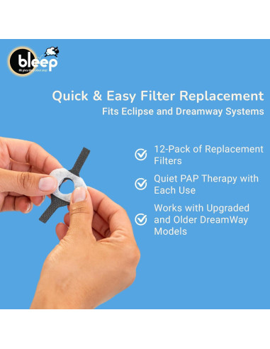 Kit de Inicio CPAP Bleep Eclipse | Máscara Nasal y Accesorios