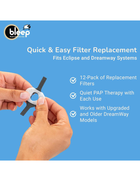 Kit de Inicio CPAP Bleep Eclipse | Máscara Nasal y Accesorios