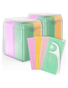 Palillos de Hilo Dental JGB Envuelto Individualmente - 2 Estuches