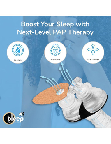 Kit de Inicio CPAP Bleep Eclipse | Máscara Nasal y Accesorios