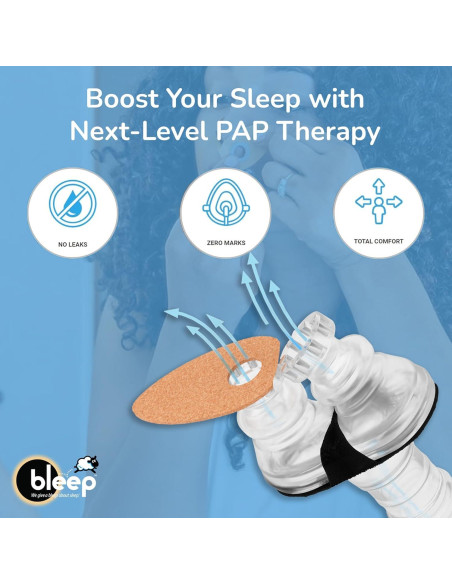 Kit de Inicio CPAP Bleep Eclipse | Máscara Nasal y Accesorios