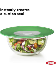 Tapa de Silicona Reutilizable OXO Good Grips 27.9 cm Verde 2