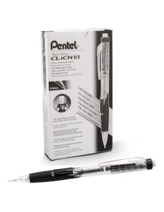 Lápiz Mecánico Pentel Twist Erase CLICK 0.5mm Paquete de 12