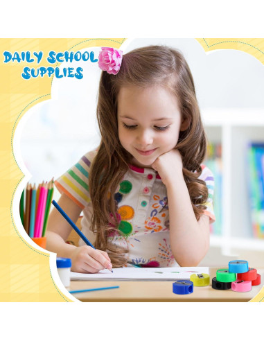 120 Sacapuntas Manuales Coloridos Glenmal para Niños