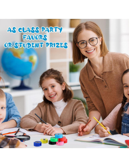 120 Sacapuntas Manuales Coloridos Glenmal para Niños