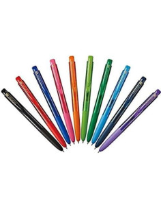 Bolígrafo de Gel Retráctil Uni-ball Signo RT1, Set 10 Colores 2