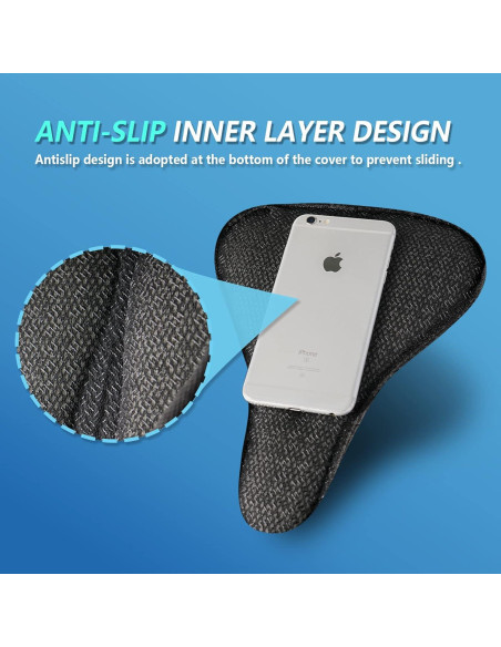 Funda de Asiento de Bicicleta YLG Espuma Viscoelástica 28x20cm