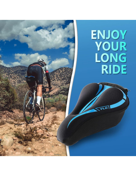 Funda de Asiento de Bicicleta YLG Espuma Viscoelástica 28x20cm