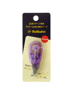 Cinta Correctora Delfonics Rollbahn 4mm x 6m Púrpura Claro