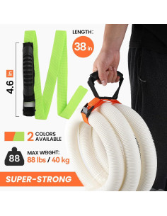 Correas de Almacenamiento KVTTOZA 3 Pcs Ajustables 89cm 2