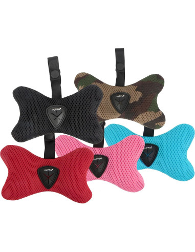 Dispensador de Bolsas de Desechos Puppia Negro Talla Única